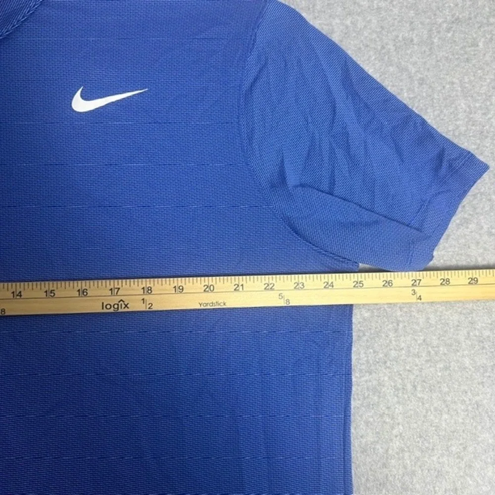 Nike Golf Men's Blue Dri-FIT Bud Light Logo Polo‎ Shirt Size XL